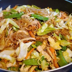 Lumpia PLus - Pancit with chicken!