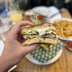 Smor - CRISPY SHRIMP SANDWICH