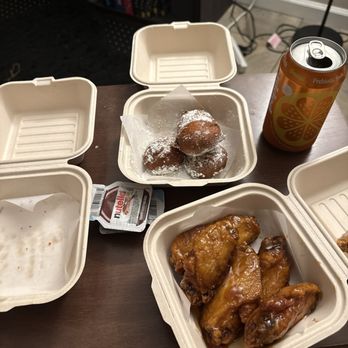 ATL Wing Spot - 6 Traditional Wings Fried Oreos Sweet Potato Fries - Chicken Wings Near Me - Redlands, California