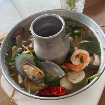 Golden Spoon - Spicy Seafood soup (Poh Tak) - Thai Near Me - Manteca, California