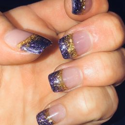 My "Vikings" nails