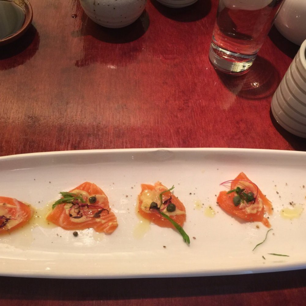Miyake - Salmon starter - Japanese Near Me - Portland, Maine Miyake - Salmon starter - Japanese Near Me - Portland, Maine