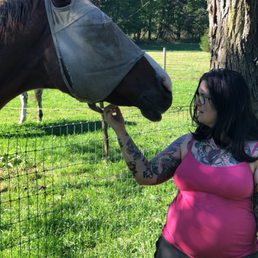 Naomi met a horse