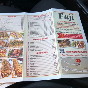 Fuji Japanese Express - the menu for the restaurant - Sushi Bars Near Me - Petal, Mississippi Fuji Japanese Express - the menu for the restaurant - Sushi Bars Near Me - Petal, Mississippi