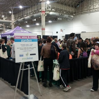 Chicago Green Festival - The busiest part of the Green fest 2012. Wine & beer garden. - Local Flavor Near Me Chicago Green Festival - The busiest part of the Green fest 2012. Wine & beer garden. - Local Flavor Near Me