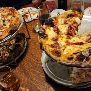 1929 Pizza & Wine - a table full of pizzas - Pizza Near Me - Wood River, Illinois 1929 Pizza & Wine - a table full of pizzas - Pizza Near Me - Wood River, Illinois