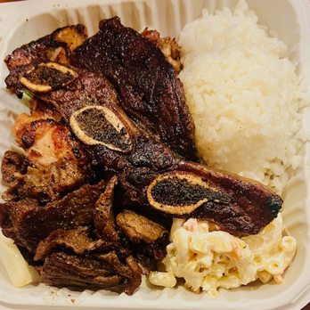 Ono Hawaiian BBQ - BBQ Combo -short rib, chicken, beef - Hawaiian Near Me - Glendale, Arizona Ono Hawaiian BBQ - BBQ Combo -short rib, chicken, beef - Hawaiian Near Me - Glendale, Arizona