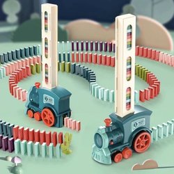 The B Hive - Our grandchildren fell in Love with domino train. They have so much fun playing with it. It stacks the dominoes, then you watch them fall.