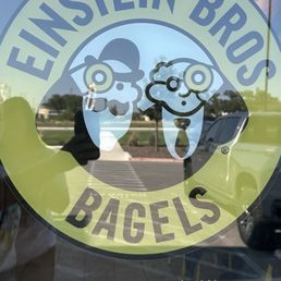 Exterior outside entrance of Einstein Bros. Bagels - San Antonio, Texas Exterior outside entrance of Einstein Bros. Bagels - San Antonio, Texas