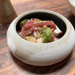 Octopus ceviche