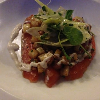 Los Laureles - Tuna starter - Modern European Near Me - Almuñecar, GR
