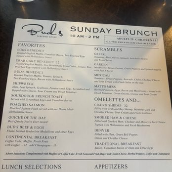 Bud's Seafood Grille - Menu - Seafood Near Me - Stockton, California Bud's Seafood Grille - Menu - Seafood Near Me - Stockton, California
