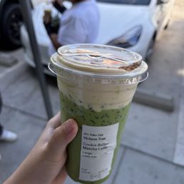 Cookie butter matcha