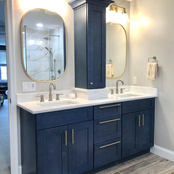 Chantilly Kitchen & Bath - a double sink vanity - General Contractors Near Me - Chantilly, Virginia