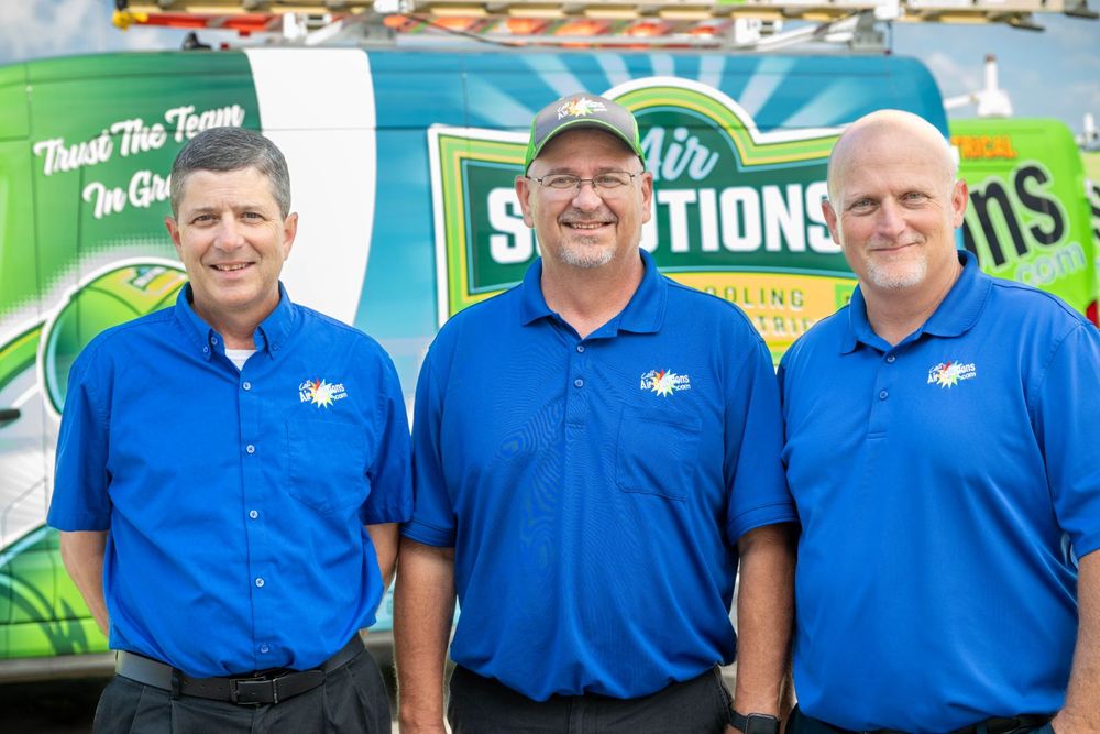 Slide of Air Solutions Heating, Cooling, Plumbing & Electrical