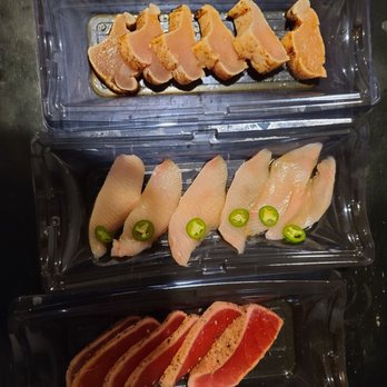 Encore Teppan - Jalepeno Hamachi, Pepppered Ahi Tuna, and Seared Albacore - Teppanyaki Near Me - Diamond Bar, California Encore Teppan - Jalepeno Hamachi, Pepppered Ahi Tuna, and Seared Albacore - Teppanyaki Near Me - Diamond Bar, California