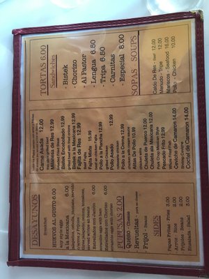Menu photo 1 Los Arcos Baltimore, MD