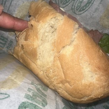 Subway - DRY OLD BREAD crumbling. - Sandwiches Near Me - La Habra, California Subway - DRY OLD BREAD crumbling. - Sandwiches Near Me - La Habra, California