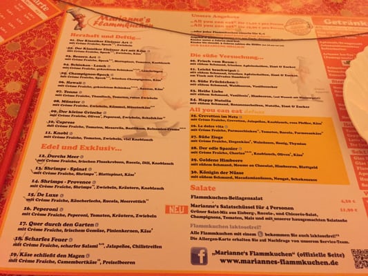 Menu photo 1 Marianne's Flammkuchen Karlsruhe, BW