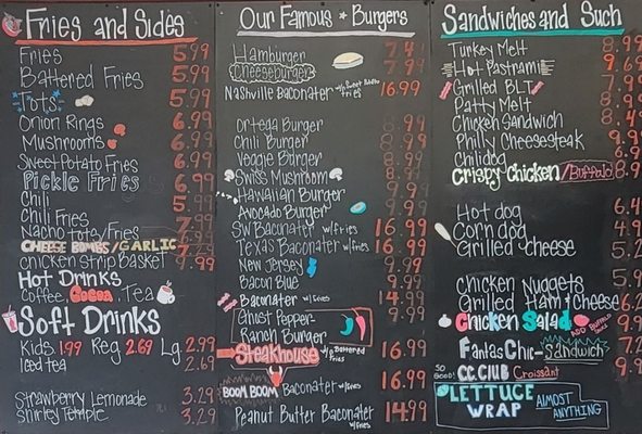 Menu photo 2 CC Diner and Ice Cream Crescent City, CA Menu photo 2 CC Diner and Ice Cream Crescent City, CA