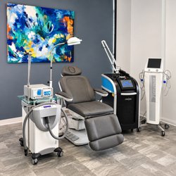 Tattoo Removal Ink - Treatment room showcasing some of our machines. PicoSure Pro laser is key!
