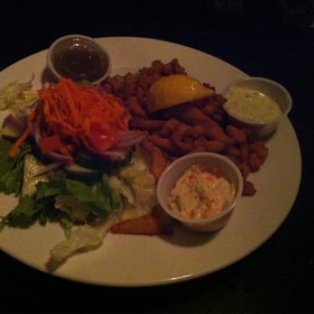 Snooty Fox - Clam strips and garden salad. - Canadian (New) Near Me - Fredericton, New Brunswick Snooty Fox - Clam strips and garden salad. - Canadian (New) Near Me - Fredericton, New Brunswick