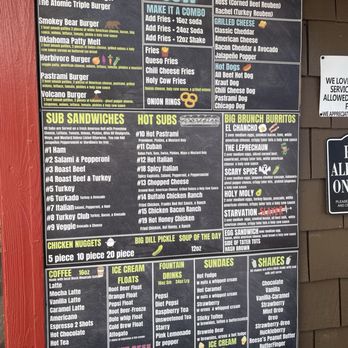 Atomic Cow - Menu - Ice Cream & Frozen Yogurt Near Me - Idyllwild, California Atomic Cow - Menu - Ice Cream & Frozen Yogurt Near Me - Idyllwild, California
