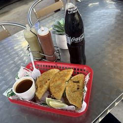 Golden Street Tacos - 3 Pieces Quesa Birria