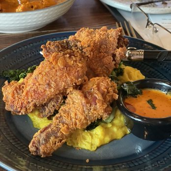 Tigerlily - Fried Chicken Tikka Masala - hands down one of the BEST dishes I've ever had! - Indian Near Me - Berkeley, California Tigerlily - Fried Chicken Tikka Masala - hands down one of the BEST dishes I've ever had! - Indian Near Me - Berkeley, California