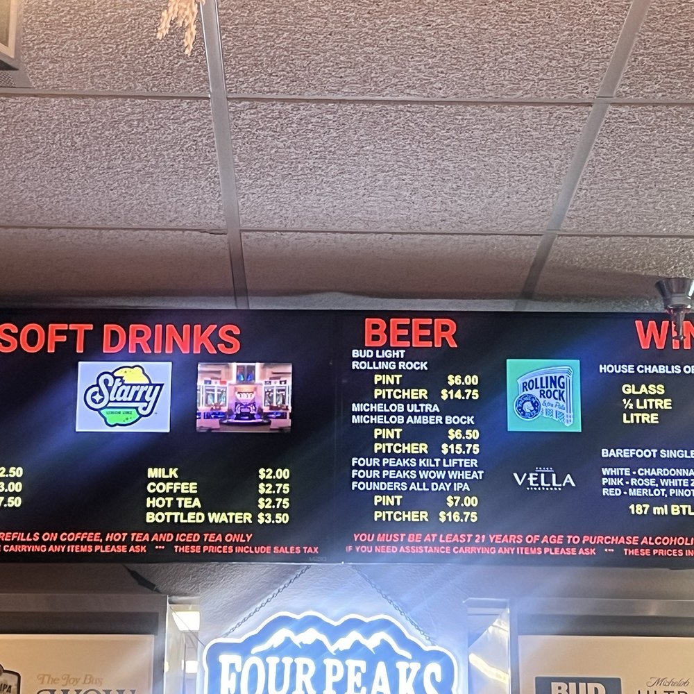 Organ Stop Pizza - Drink menu - Pizza Near Me - Mesa, Arizona Organ Stop Pizza - Drink menu - Pizza Near Me - Mesa, Arizona