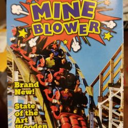 Mine Blower - This is the second roller coaster at the Fun Spot in Kissimmee.