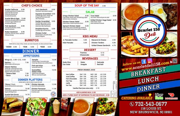 Menu photo 7 Scarlet 158 Restaurant New Brunswick, NJ