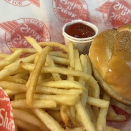 Garlic Single Steakburger Combo