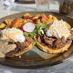 The sopes benni- yummy!