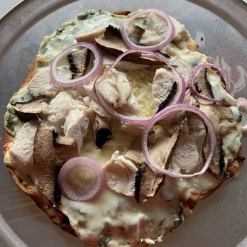 Edelweiss Tavern - a mushroom and onion pizza - Bars Near Me - Oscoda, Michigan Edelweiss Tavern - a mushroom and onion pizza - Bars Near Me - Oscoda, Michigan