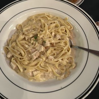 Timber's Roadhouse - Alfredo Pasta with Salmon added - Barbeque Near Me - Goleta, California