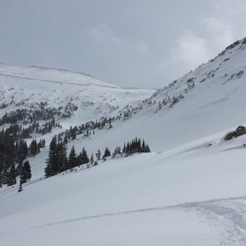Butler Gulch - View from below the saddle. - Hiking Near Me - CO, Colorado
