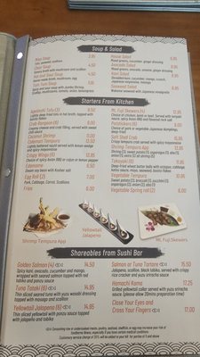 Menu photo 5 Mt Fuji Japanese Cuisine Indianapolis, IN