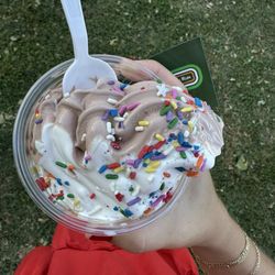 Skippy's Ice Cream - Twist with Rainbow Sprinkles