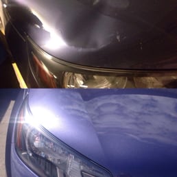 Our car before (top) and after. Yay Vision auto body! Our car before (top) and after. Yay Vision auto body!