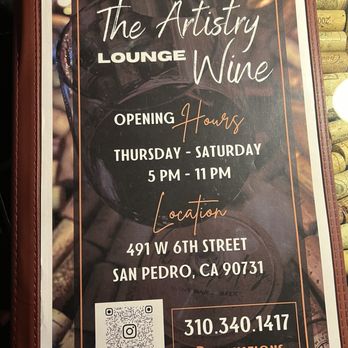The Artistry Wine Lounge  - Wine Bars Near Me - San Pedro, California