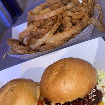 Satisfried - Onion rings and sliders - Food Trucks Near Me - San Antonio, Texas Satisfried - Onion rings and sliders - Food Trucks Near Me - San Antonio, Texas
