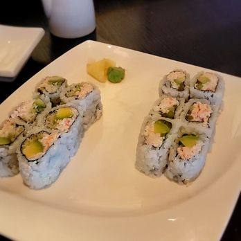 Wasabi Bistro - Lunch special: (left to right) snow crab roll and crunchy roll - Japanese Near Me - Grand Island, Nebraska Wasabi Bistro - Lunch special: (left to right) snow crab roll and crunchy roll - Japanese Near Me - Grand Island, Nebraska