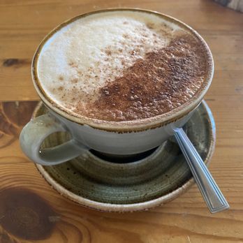 Toft Gate Barn Cafe - Oat milk cappuccino - Coffee & Tea Near Me - Bewerley, NYK