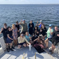 Life Worth Leading - Group on boat in Panama City, Florida