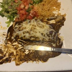 Sabor Latino Grill - Chicken Enchiladas Poblanas