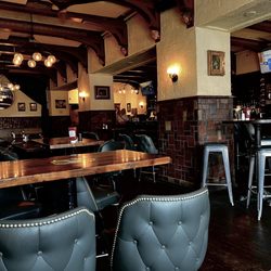 Bar and eating area, interior