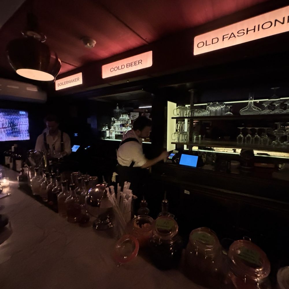 Bar area