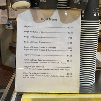 The Beanery - Bagel menu - Coffee & Tea Near Me - San Francisco, California The Beanery - Bagel menu - Coffee & Tea Near Me - San Francisco, California