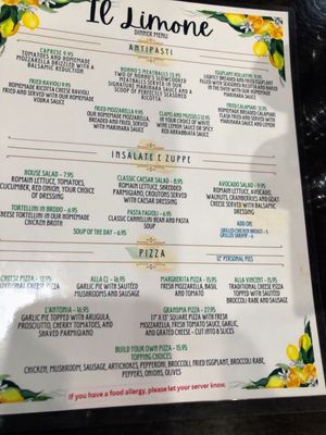 Menu photo 3 Il limone Liverpool, NY Menu photo 3 Il limone Liverpool, NY
